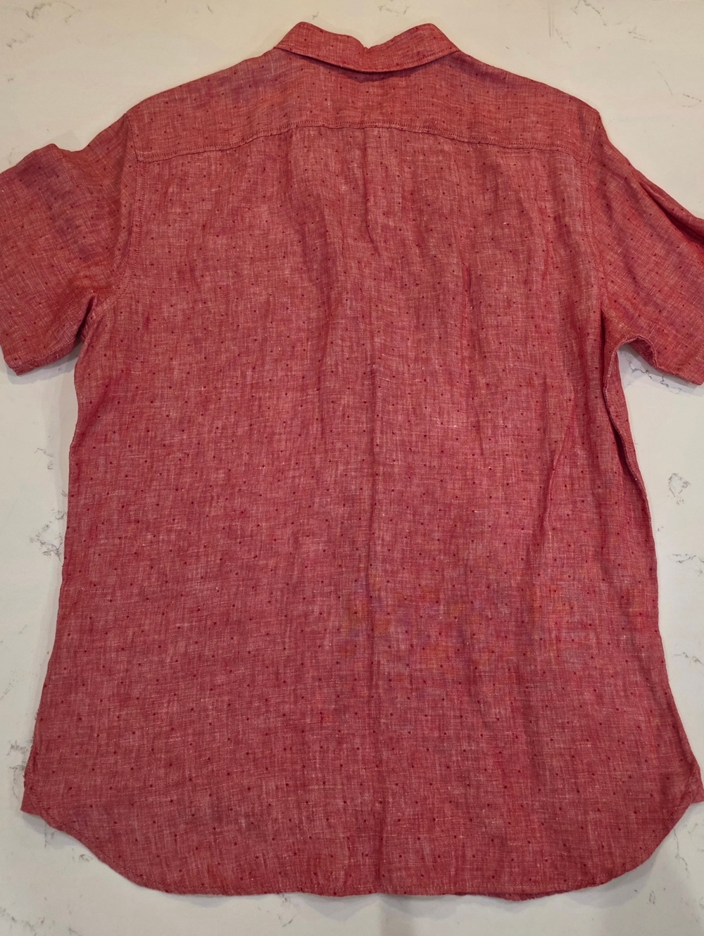 Banana Republic Men's 100% Linen Shirt Size M -Item 136 - Picture 4 of 6